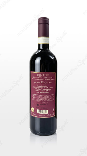 Poggio di Sotto Brunello di DOGG 2021 750ml