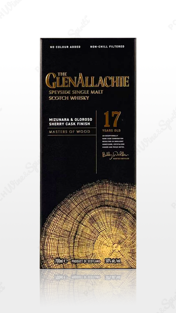 GlenAllachie 17 Year Old Mizunara & Oloroso Cask Finish 700ML