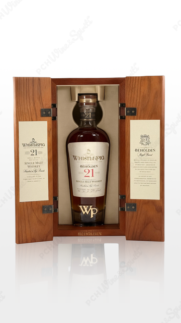 WhistlePig The Beholden 21 Year Single Malt Whiskey 750ML