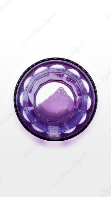 Shiina Kiriko Edo Kiriko Fuji Mountain Large Size, a traditional Japanese cut-glass craft