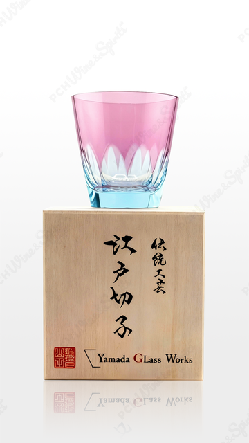 Shiina Kiriko Edo Kiriko Sakura, a traditional Japanese cut-glass craft