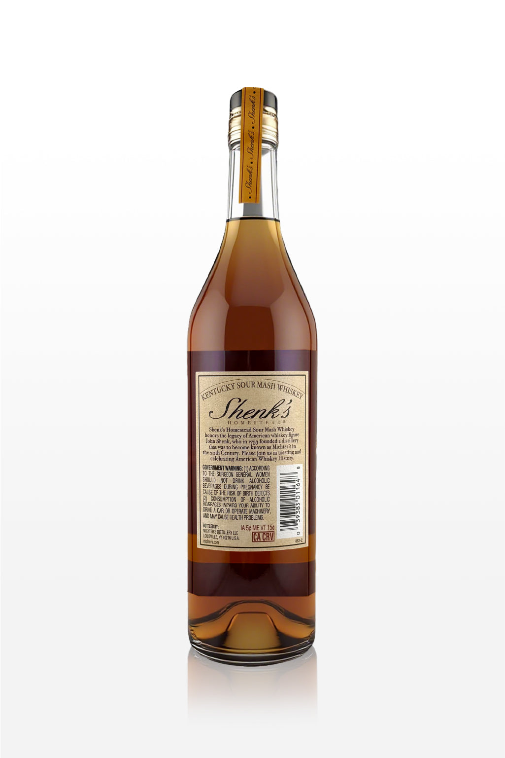 Shenk's Homestead 2025 Release Kentucky Sour Mash Whiskey