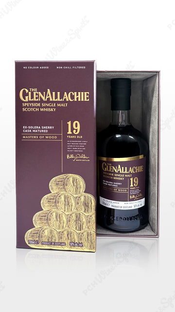 The GlenAllachie 19 Year Old Ex-Solera Sherry Cask 50% 700ML
