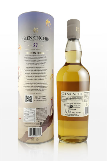 Glenkinchie The Floral Treasure 27 Year Old Scotch Whisky Special Release 2023