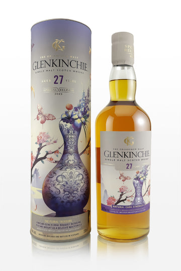 Glenkinchie The Floral Treasure 27 Year Old Scotch Whisky Special Release 2023