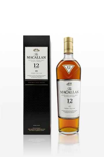 Macallan 12 Year Old Sherry Oak Cask Single Malt Scotch Whisky 750ML